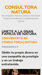 Mobile Screenshot of consultoranatura.info